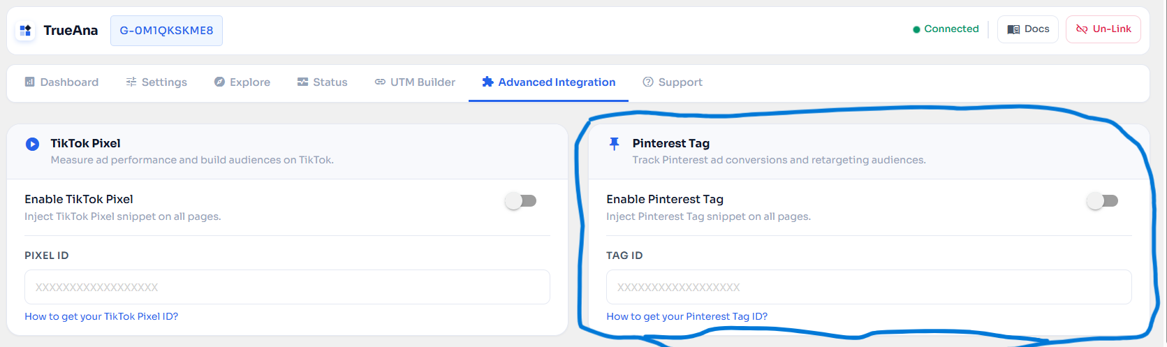 pinterest conversion tracking